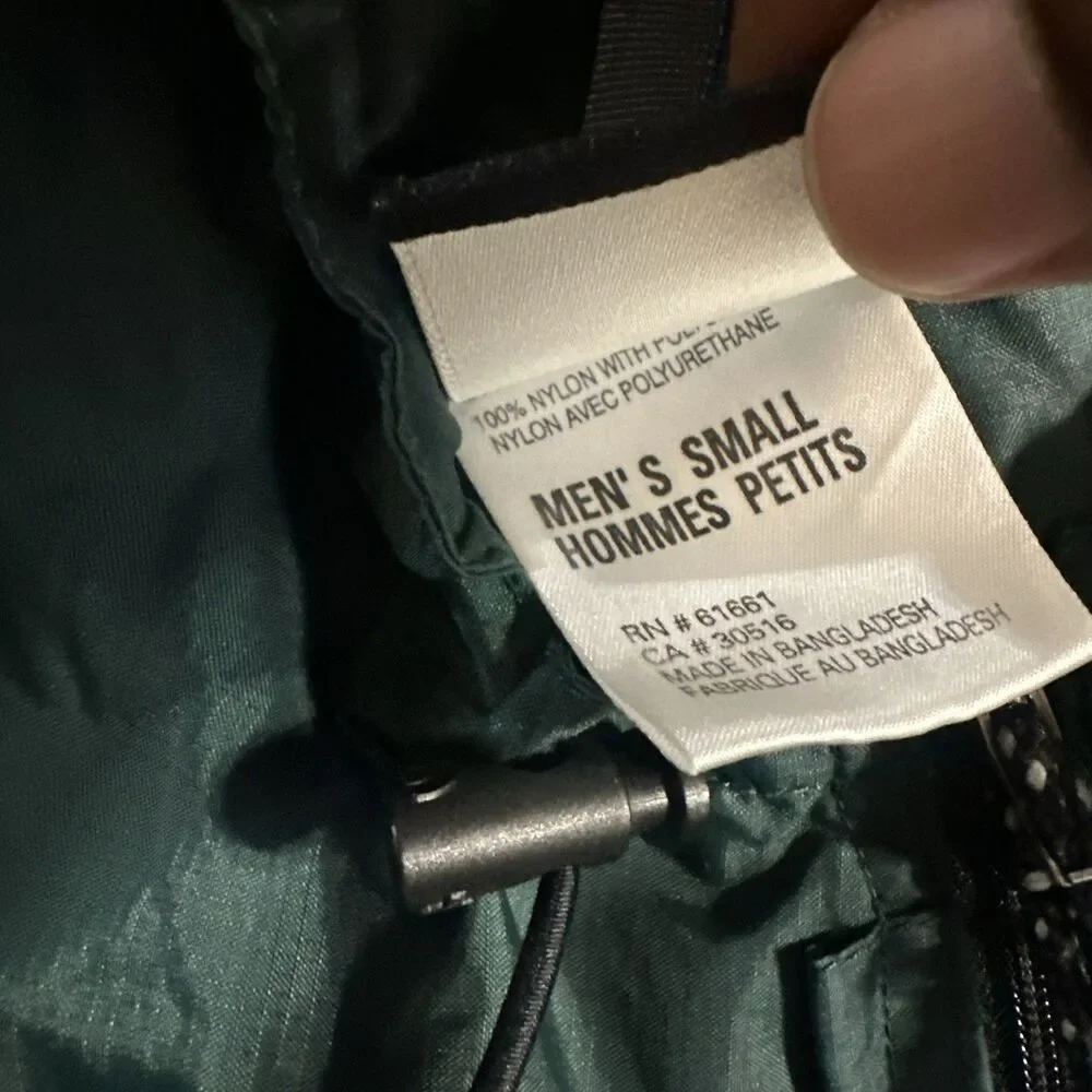Vintage The North Face Full-Zip Anorak Windbreaker – Men’s Large – Forest Green